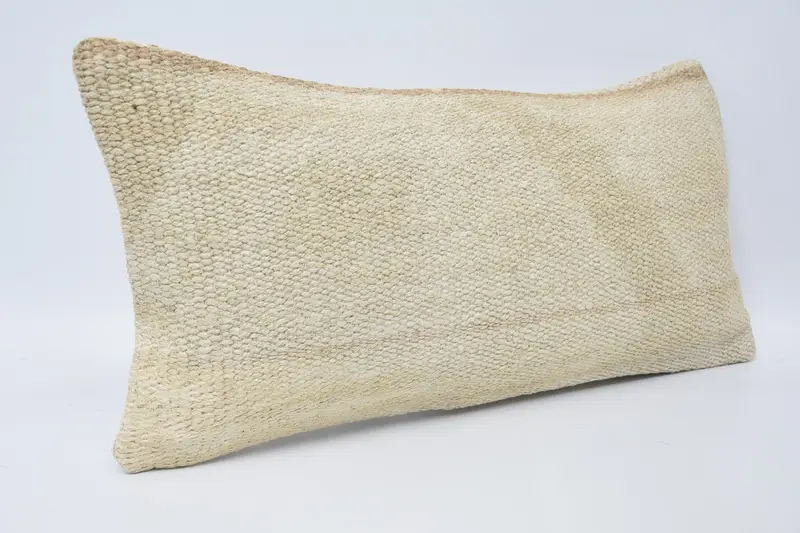 Luxury Pillow Case, Home Decor Pillow, Vintage Kilim Throw Pillow, Cushion, 12x24 Beige Cushion Cover, Antique Pillows, Couch Pillow Case - 3