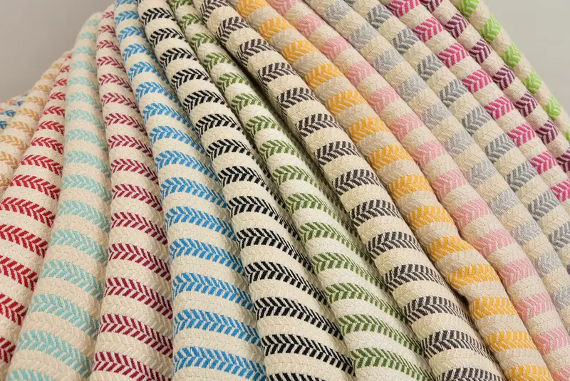 Customized Towels, Housewarming Gift, Beach Size Towel, Best Beach Towel, 70x40 Cotton Chevron Towel, Beach Towel Bulk, Wedding Gifts Towel - 5