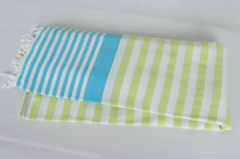 Woven Blanket, Woven Throw Blanket, Bachelorette Party Items, Shower Curtain, 84x64 Cotton Striped Towel, Bohemian Bedspread, Custom Wedding Gifts - 6