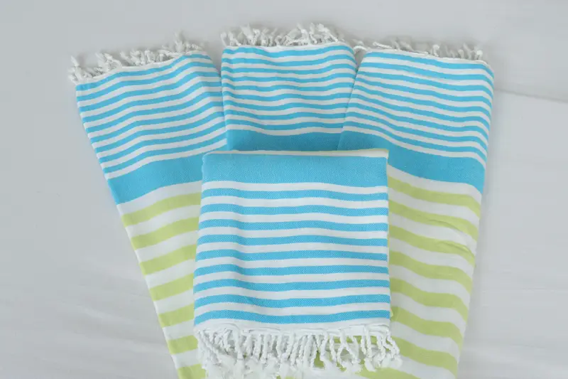Woven Blanket, Woven Throw Blanket, Bachelorette Party Items, Shower Curtain, 84x64 Cotton Striped Towel, Bohemian Bedspread, Custom Wedding Gifts - 5
