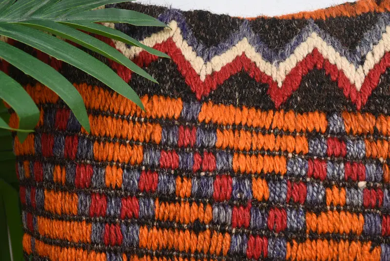 Pillow for Couch, Vintage Kilim Throw Pillow, Pillow Sham, Turkish Kilim Pillow, 12x12 Green Pillow Cover, Authentic Pillow Sham - 2