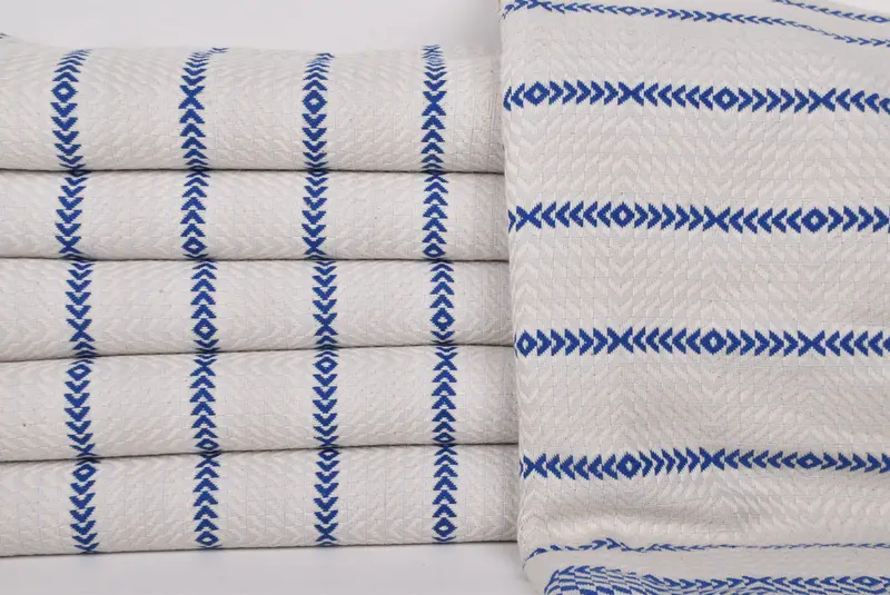 Handwoven Turkish Towel, Lightweight Turkish towel, Mother Of The Groom Gift, Bachelorette Party Gift, Hammam towel, 80x40 Cotton Diamond Towel - 1