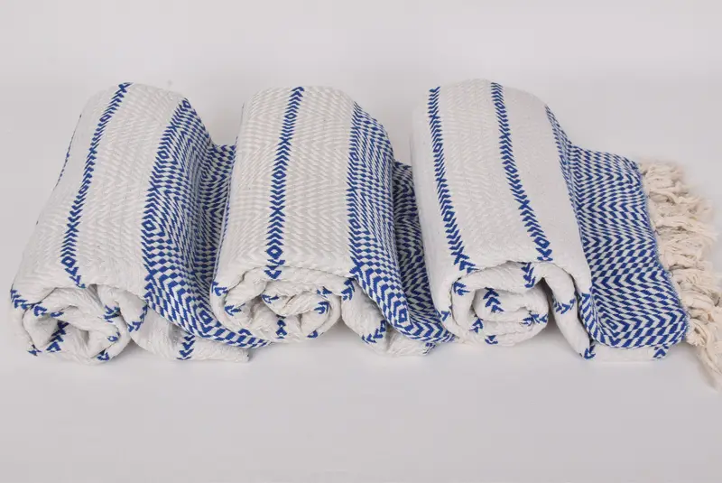 Handwoven Turkish Towel, Lightweight Turkish towel, Mother Of The Groom Gift, Bachelorette Party Gift, Hammam towel, 80x40 Cotton Diamond Towel - 8