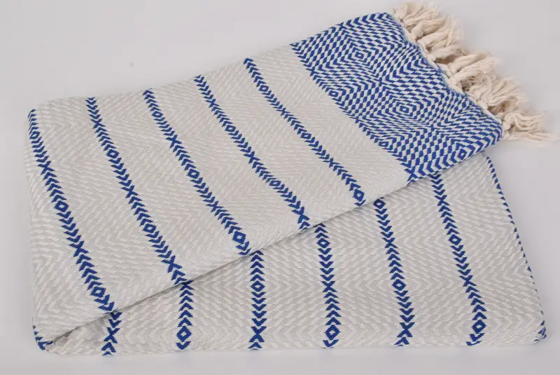 Handwoven Turkish Towel, Lightweight Turkish towel, Mother Of The Groom Gift, Bachelorette Party Gift, Hammam towel, 80x40 Cotton Diamond Towel - 4