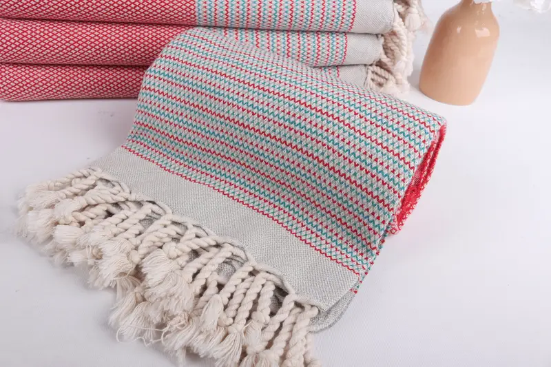 Best Wedding Gift, Wedding Gift, Beach Towel Bulk, Gifts For Him, Bridesmaid Gift, Holiday Towel, Gift For Best Friend, 64x40 Cotton Striped Towel - 4