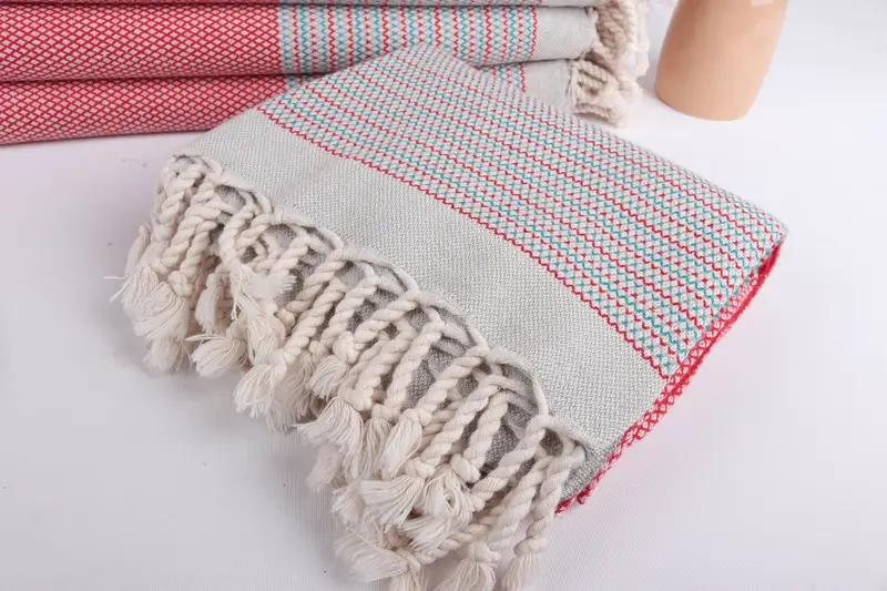 Best Wedding Gift, Wedding Gift, Beach Towel Bulk, Gifts For Him, Bridesmaid Gift, Holiday Towel, Gift For Best Friend, 64x40 Cotton Striped Towel - 5