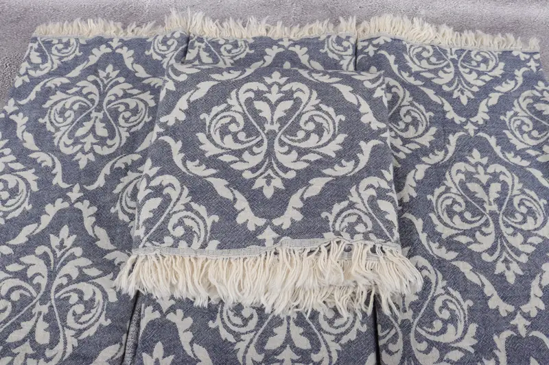 Bachelor Gifts, Personalized Wedding Gift For Couple, 68x36 Cotton Baroque Towel, Custom Wedding Gifts, Turkish beach towel with fringe, Bath towel - 5
