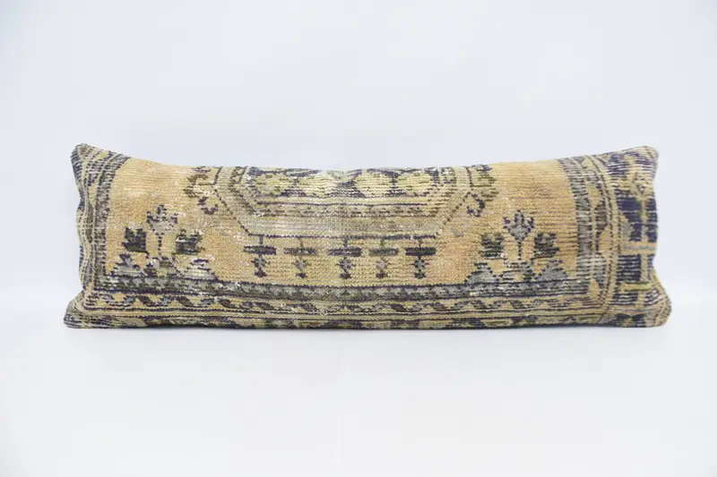 Pillow for Couch, 16x48 Beige Pillow Cover, Cushion Cover, Neutral Throw Pillow Sham, Hippie Throw Cushion Cover, Boho Pillow, Antique Pillows - 1