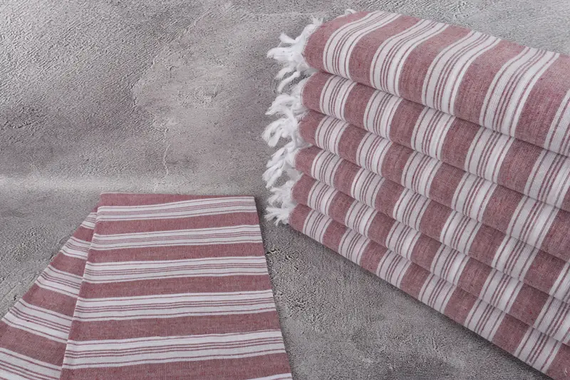 Lightweight Turkish towel, Personalised Gift, Monogrammed Beach Towel, Beach towel, 70x40 Cotton Striped Towel, Large Beach Towel Personalized - 2