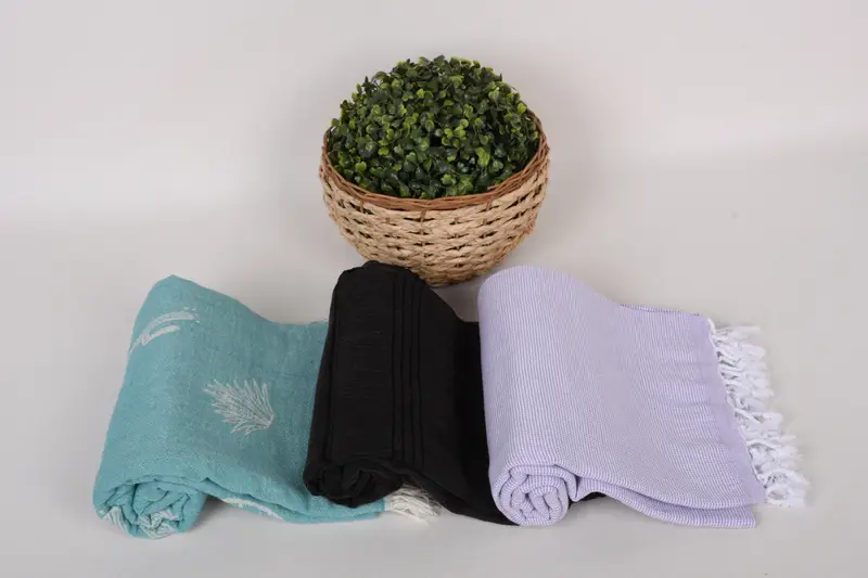 Handmade Gift, Organic Towel, Best Beach Towel, 70x40 Cotton Set of 8 Towel, Monogram Beach Towel, Customized Towels, Hammam Towel USA, Travel Towel - 8