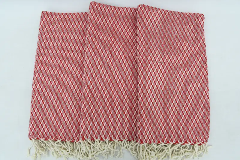 Embroidered Towel, Thin towel, Summer Towel, Bachelorette Party Gifts, 68x40 Cotton Geometric Towel, Lightweight Turkish towel for beach, Peshtemal - 3