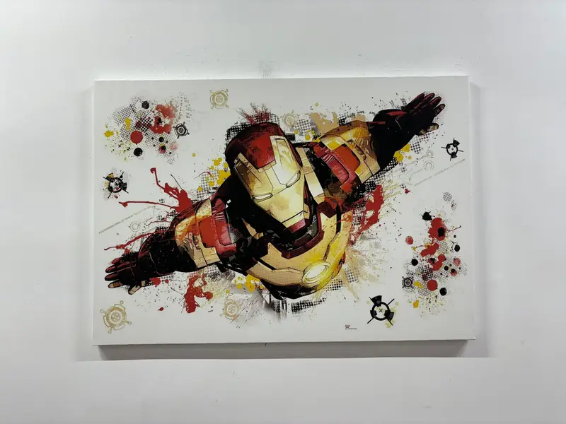 Iron Man Watercolor, Iron Man Painting, Avengers, Superhero Print, Iron Man Print, Marvel Iron Man Poster, Kids Room Art, Nursery Decor Art - 1