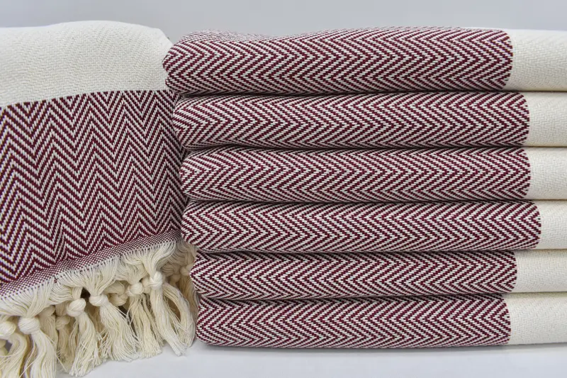 Leichtes türkisches Handtuch, personalisiert - 2