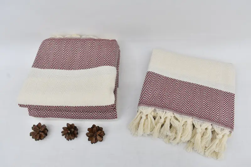 Leichtes türkisches Handtuch, personalisiert - 8