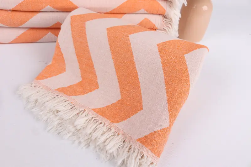Unique Wedding Gift, Gift For Her, 70x40 Cotton Zigzag Design Towel, Custom Towel, Custom Name Towel, Bachelorette Party Gifts, Maid Of Honor Gift - 5