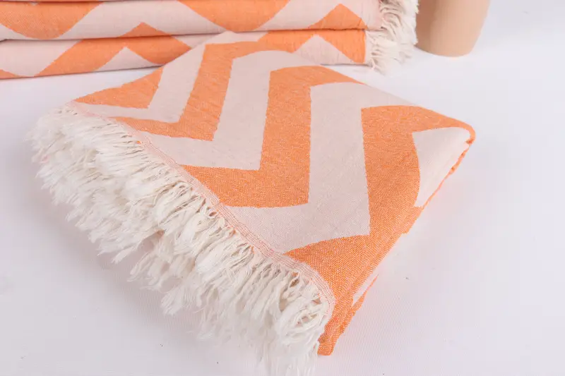 Unique Wedding Gift, Gift For Her, 70x40 Cotton Zigzag Design Towel, Custom Towel, Custom Name Towel, Bachelorette Party Gifts, Maid Of Honor Gift - 6