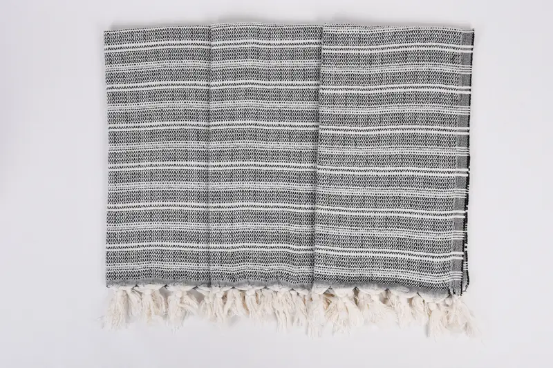 Türk havlu monogramı, 32x18 pamuklu düz havlu, gelin için hediye, kişiselleştirilmiş hediyeler, misafir havlu, mutfak havlusu, düğün iyiliği, en iyi arkadaş hediyesi - 7