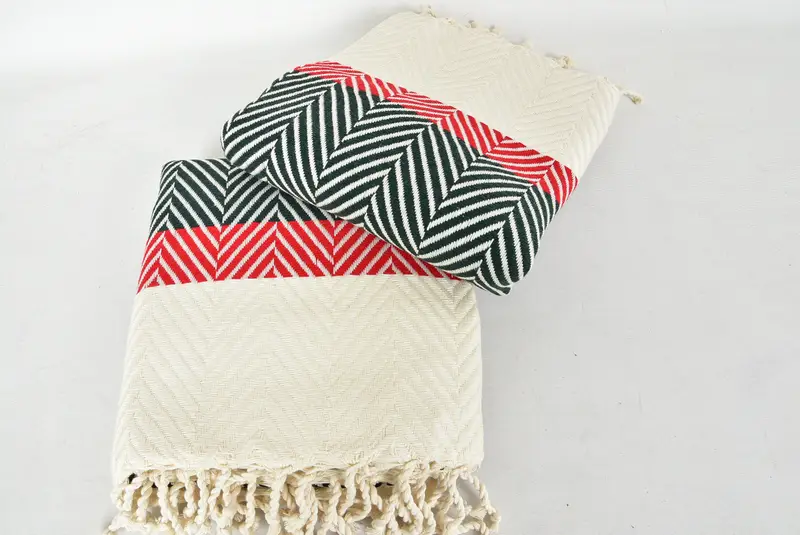 Hammam Towel USA, Embroidery Towel, Bridesmaid Gifts, Personalized Towel, Yoga Towel, Embroidery Towels, 84x38 Cotton Striped Towel, Handmade Gift - 6