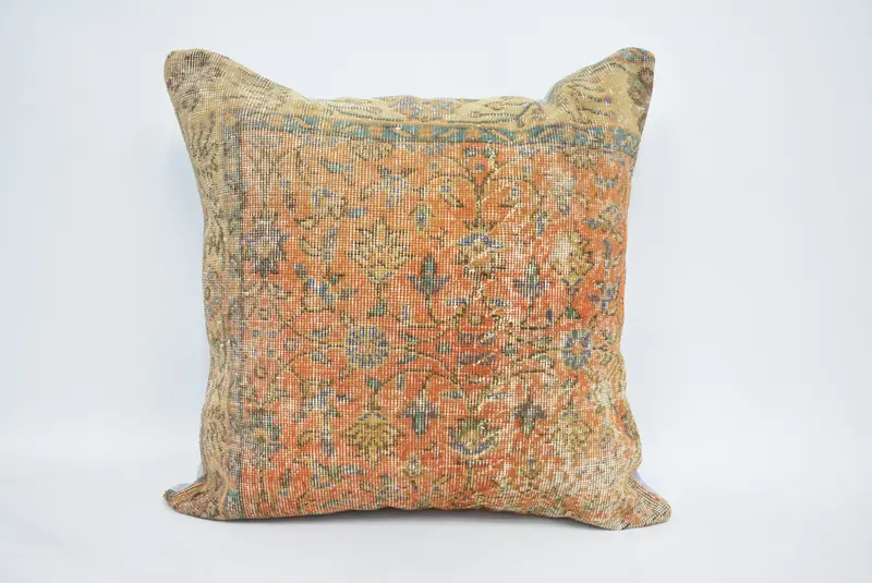 Gesticktes Paisley-Wurfkissen, vielseitiges 32x32-Dekokissen