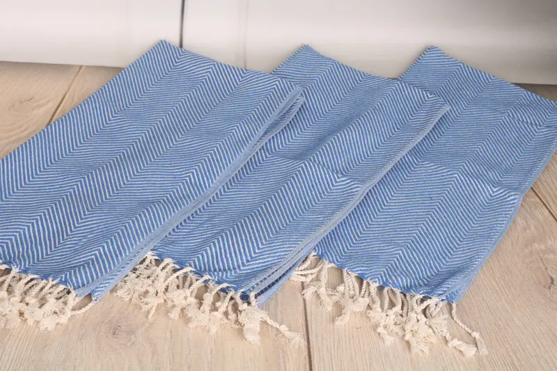 Small Bath Towels, Monogrammed Hand Towel, Towel With Name, Xmas Gifts, Personalized Dish Towel, Wedding Shower Gift, 40x20 Cotton Herringbone Towel - 6
