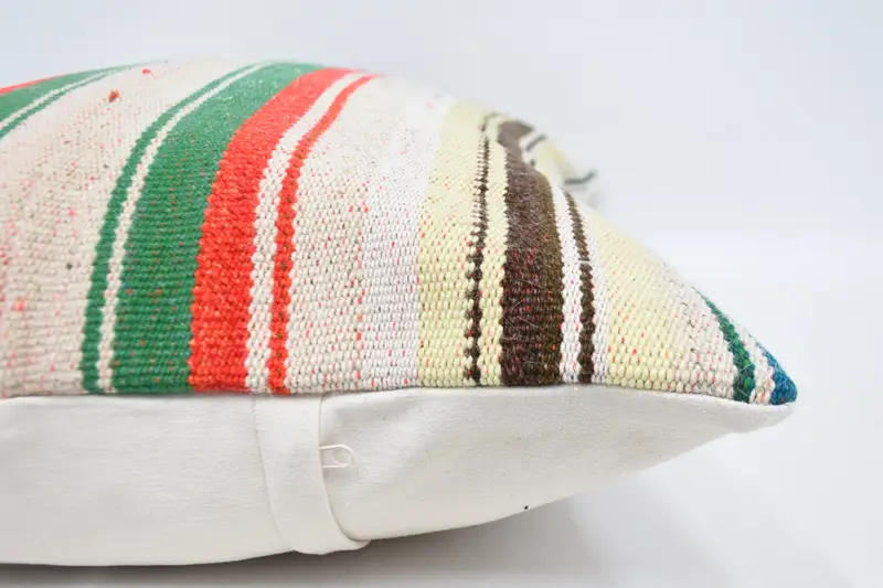 20x28 Beige Cushion Case, Interior Designer Pillow, Cushion, Kilim Pillow, Sofa Pillow Case, Accent Throw Pillow Cover, Antique Pillows - 5
