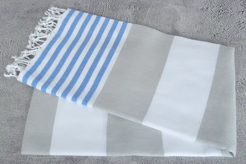 Personalized Towel, Grandma Gift, Luxury Beach Towel, Cotton towel, 70x40 Cotton Striped Towel, Turkish bath towel, Turkish Bath Towel USA - 6