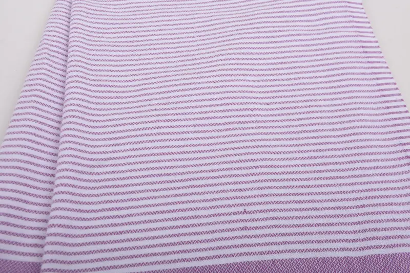 Bridesmaid Gift, Monogram Kitchen Towel, Personalized Dish Towel, Bridesmaid Favors, Monogrammed Hand Towel, Xmas Gifts, 40x18 Cotton Striped Towel - 4