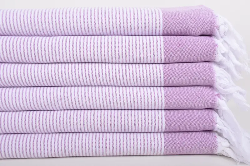 Bridesmaid Gift, Monogram Kitchen Towel, Personalized Dish Towel, Bridesmaid Favors, Monogrammed Hand Towel, Xmas Gifts, 40x18 Cotton Striped Towel - 3