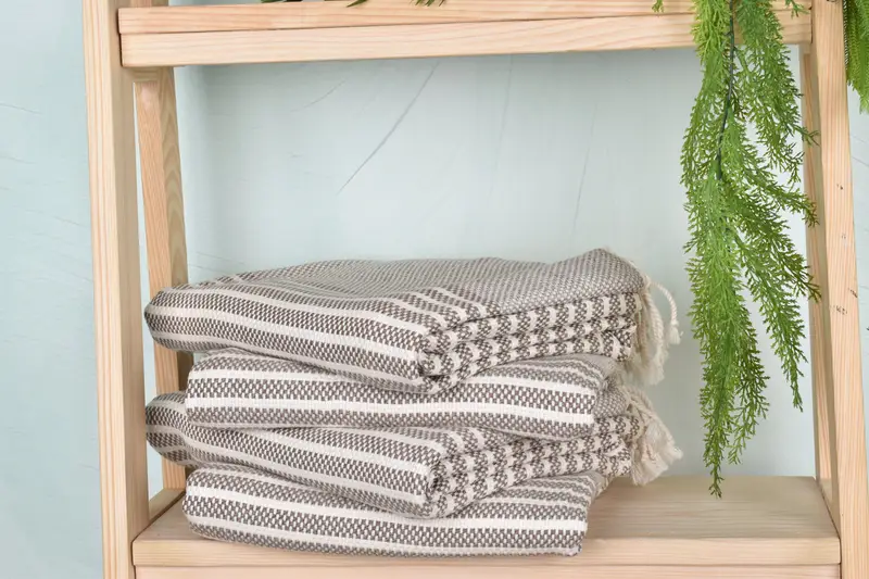 Wedding Gifts Towel, Bachelor Gifts, Bridemaids Beach Towel, 76x40 Cotton Striped Towel, Gym Towel, Gift For Best Friend, Absorbent Turkish towel - 7