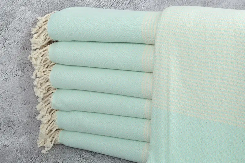 Beach Towel Gift, 70x40 Cotton Chevron Towel, Bachelorette Party Items, Turkish towel, Bridesmaid Gifts Personalized, Personalized Gifts, Yoga Towel - 1