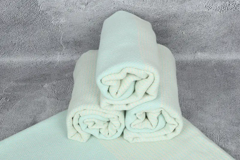 Beach Towel Gift, 70x40 Cotton Chevron Towel, Bachelorette Party Items, Turkish towel, Bridesmaid Gifts Personalized, Personalized Gifts, Yoga Towel - 7
