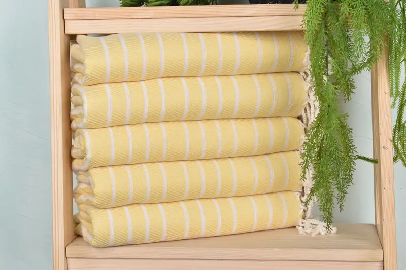 Personalized Towel, Gift For Bride, Spa Towel, Custom Wedding Gift, Peshtemal beach towel with unique design, Soft towel, 70x40 Bamboo Striped Towel - 1