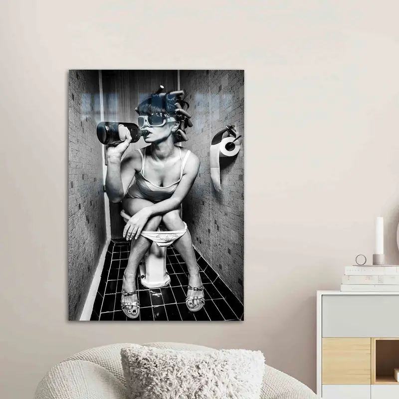 シックなプリントガラス：おしゃれに飲めるエレガントなデザイン