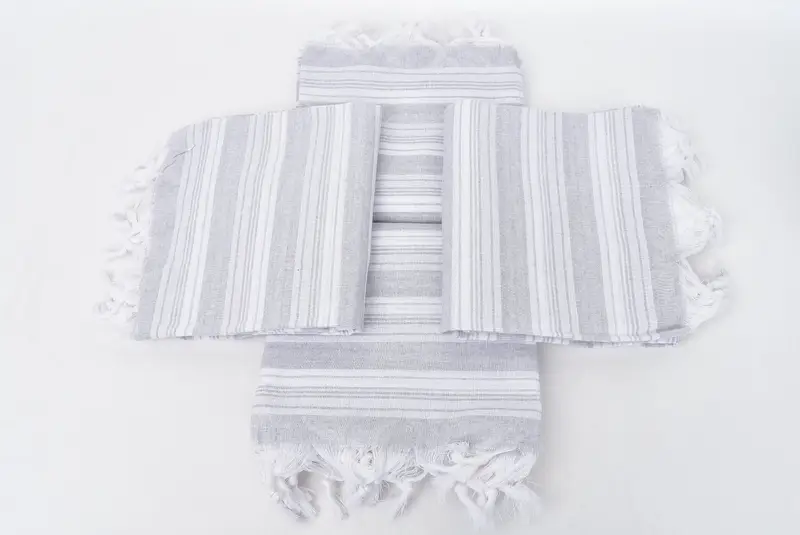 Absorbent towel, 70x40 Cotton Striped Towel, Memorial Gift, Gift For The Home Decor, Turkish hand towel, Custom Towel, Gift For Wedding Day - 6