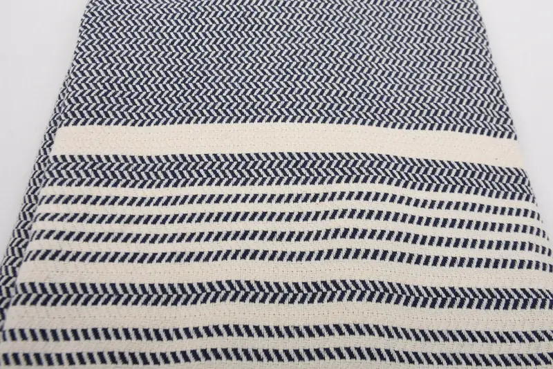 Monogramm türkisches Handtuch, Hammamhandtuch, Geschenk für Braut, Schnelltuchtuch, 70 x 40 Baumwollstreifenhandtuch, Large Strandtuch personalisiert, Fitnesshandtuch - 4