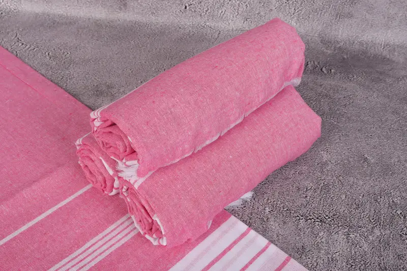 Bride Gift, Turkish Towel USA, 68x36 Cotton Striped Towel, Fringed Turkish peshtemal beach towel USA, Turkish bath towel, Bachelorette Party Gifts - 7