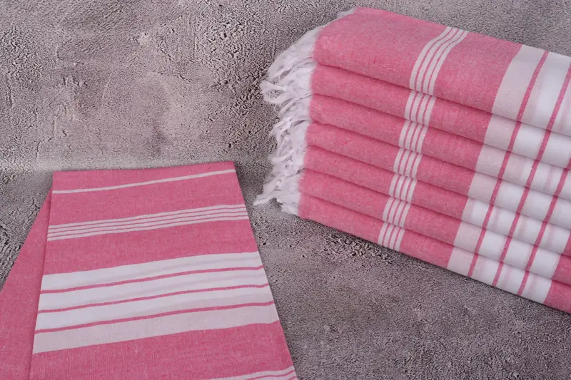 Bride Gift, Turkish Towel USA, 68x36 Cotton Striped Towel, Fringed Turkish peshtemal beach towel USA, Turkish bath towel, Bachelorette Party Gifts - 2