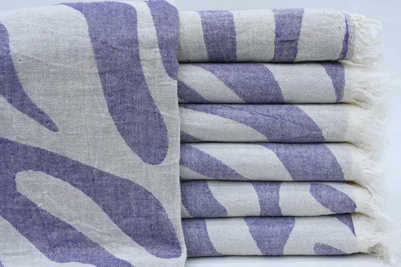 Kids Beach Towel, 70x40 Cotton Patterned Towel, Handwoven Turkish bath towel, Beach Towel Bulk, Gifts For Him, Gift Boxes Towel, Best Friend Gift - 1