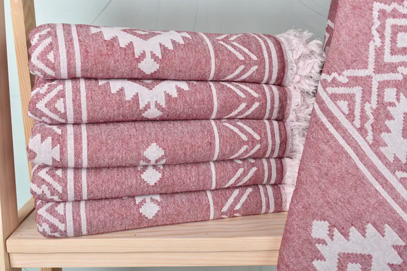 Bachelor Party Favors, Bachelor Towel, Custom Gift, Organic Turkish towel, Organic towel, 74x40 Cotton Geometric Towel, Pool Towels, Organic Towel - 2