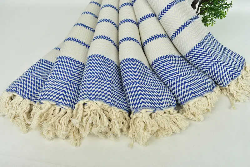 80x40 Cotton Diamond Towel, Personalized Gift For Her, Turkish Towel Set, Wedding Gift, Bachelor Party Favors, Bachelor Gifts, Luxury towel - 4