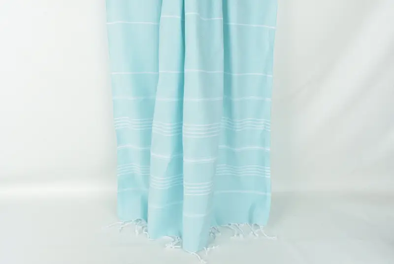 70x40 Cotton Striped Towel, Absorbent Turkish towel, Organic Towel, Wedding Gift For Bride, Bachelorette Party Gifts Bridesmaids, Sand-free towel - 8