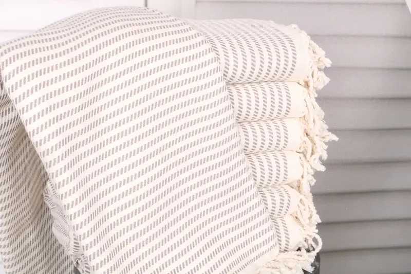 Bridal Shower Favors Brown Cotton Towel Personalized Gift, 40x71 Inches