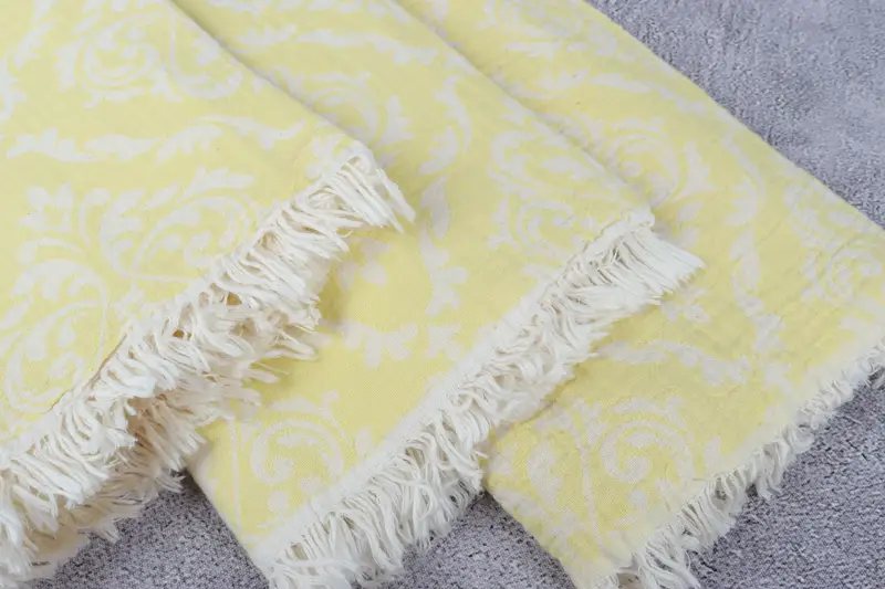 Bachelorette Party Decorations, Sand-free towel, 68x36 Cotton Baroque Towel, Anniversary Gift For Her, Luxury Turkish Bath Towel, Thin towel - 6