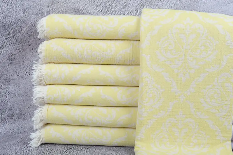 Bachelorette Party Decorations, Sand-free towel, 68x36 Cotton Baroque Towel, Anniversary Gift For Her, Luxury Turkish Bath Towel, Thin towel - 2