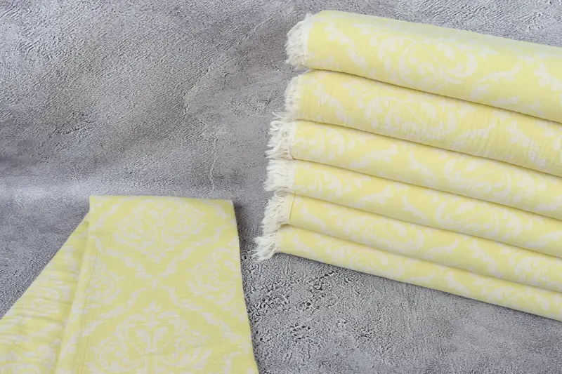 Bachelorette Party Decorations, Sand-free towel, 68x36 Cotton Baroque Towel, Anniversary Gift For Her, Luxury Turkish Bath Towel, Thin towel - 3