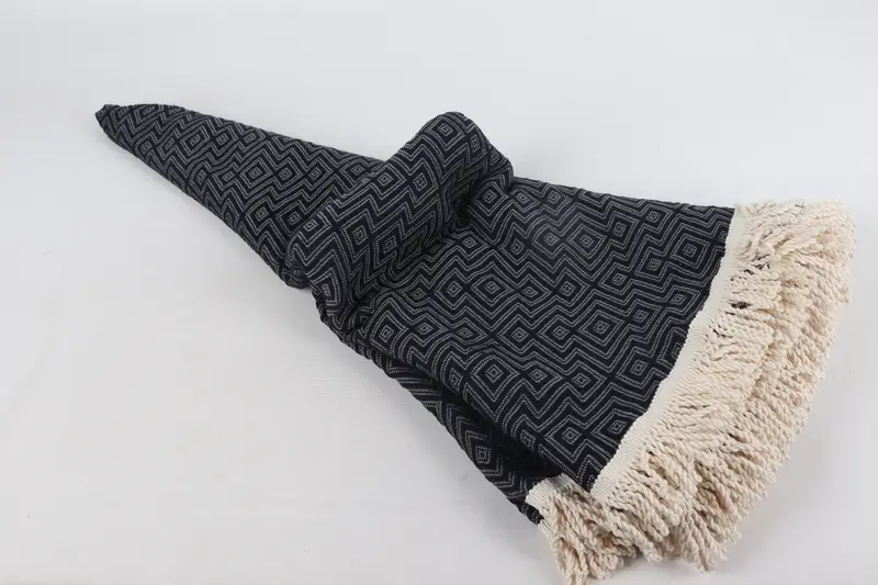 Turkish fouta towel for outdoor use, Bridal Shower Gift, Mother Of The Groom Gift, Soft towel, 64x64 Cotton Round  Diamond Towel, Turkish hand towel - 5