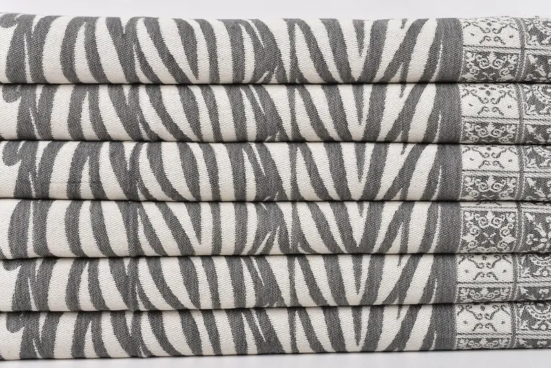 Kitchen Towel, Xmas Gifts, Personalized Hand Towel, Monogram Turkish Bath Towel, Personalized Gift, Bachelor Party Gifts, 28x20 Cotton Striped Towel - 3
