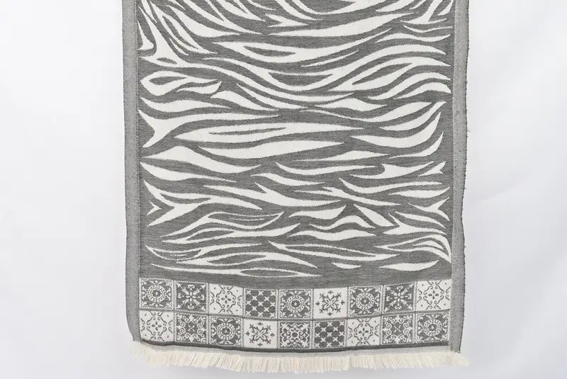 Kitchen Towel, Xmas Gifts, Personalized Hand Towel, Monogram Turkish Bath Towel, Personalized Gift, Bachelor Party Gifts, 28x20 Cotton Striped Towel - 1