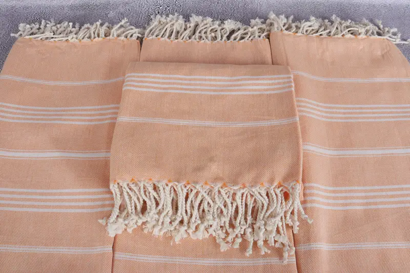 68x40 Cotton Striped Towel, Gift For Boyfriend, Wedding Favors, Personalized Turkish Towel, Turkish bath towel, Handmade Turkish hammam towel - 4