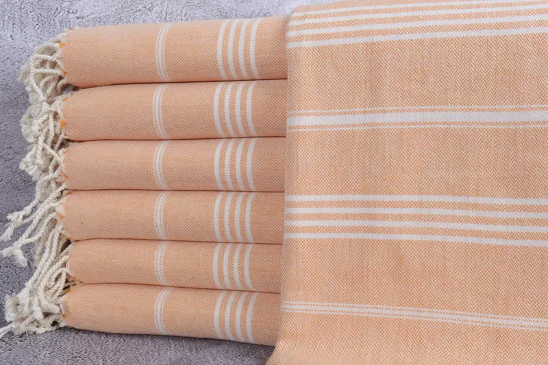68x40 Cotton Striped Towel, Gift For Boyfriend, Wedding Favors, Personalized Turkish Towel, Turkish bath towel, Handmade Turkish hammam towel - 1